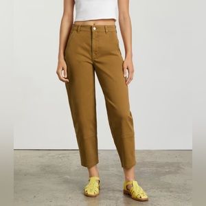 Everlane Utility Barrel Pant - size 6 Golden Brown